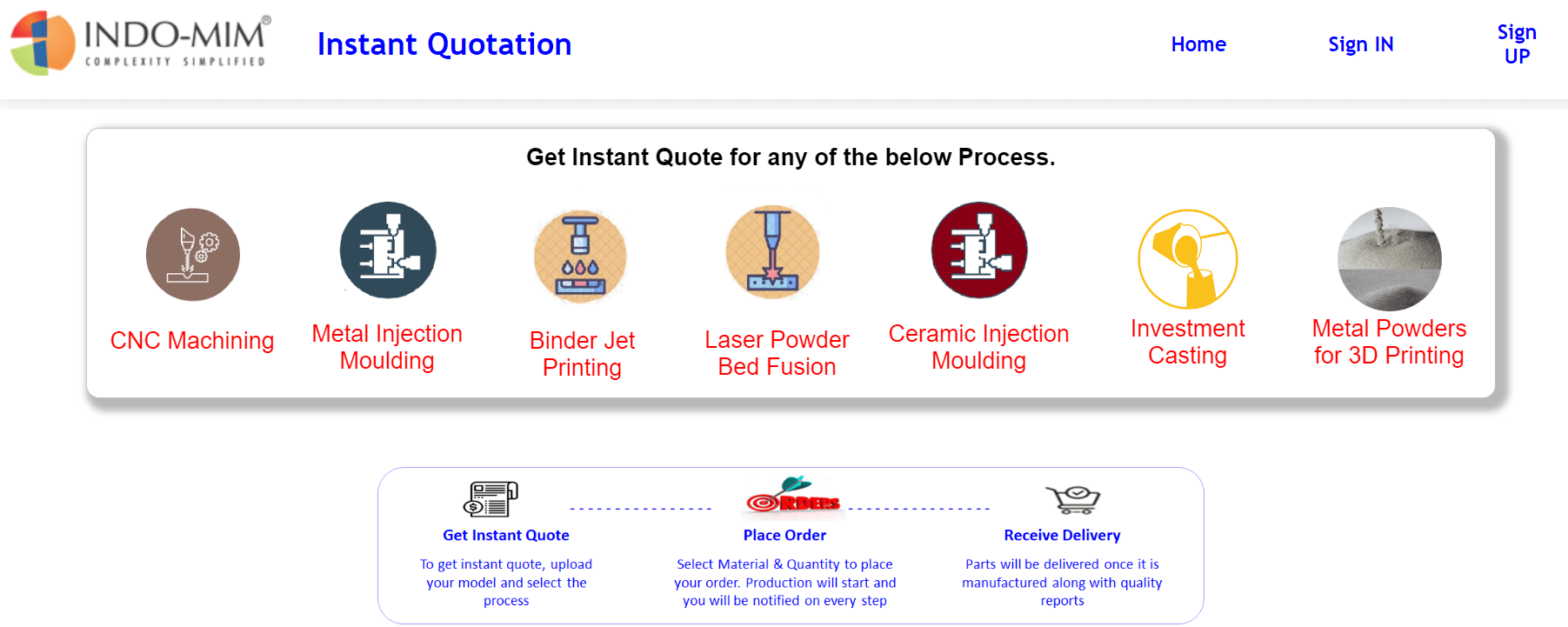 Instant Quote Instant Quote
