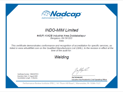 Nadcap Welding